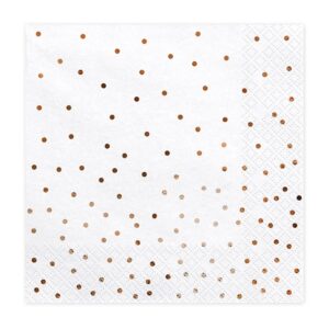 Salvete Presijavajuće rose gold tačkice 33cm