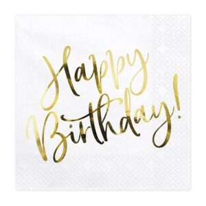 Salvete Happy Birthday 33cm