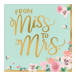Salvete From miss to mrs 33cm